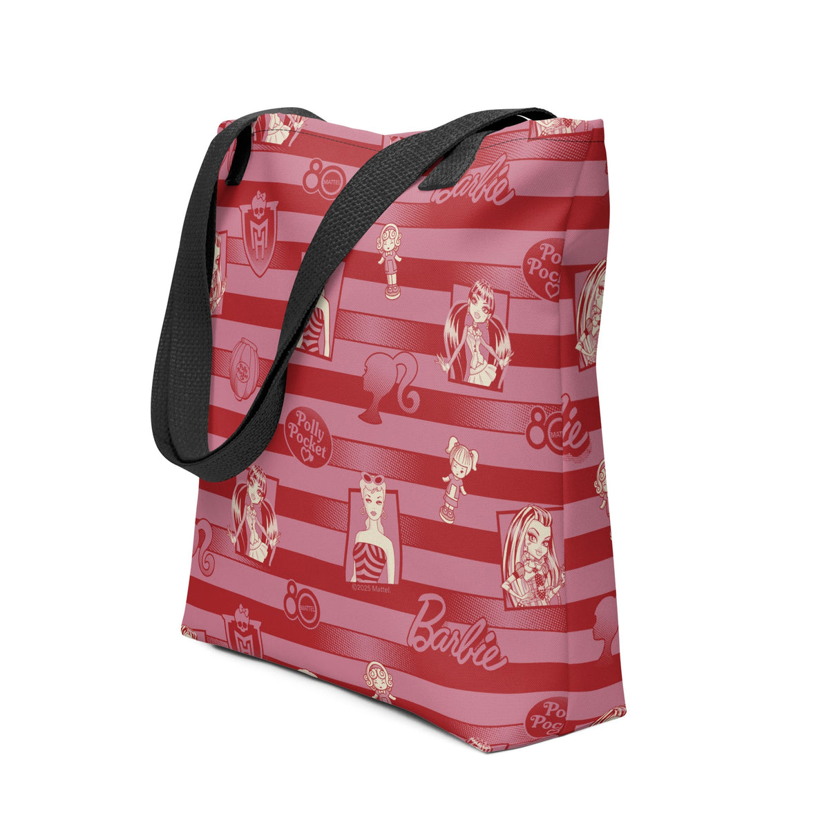 Mattel 80th Retro Dolls Club Pink Tote Bag