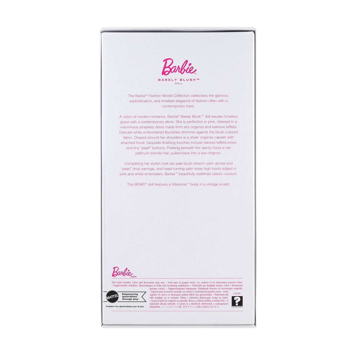 Barbie Fashion Model Collection Barely Blush Doll