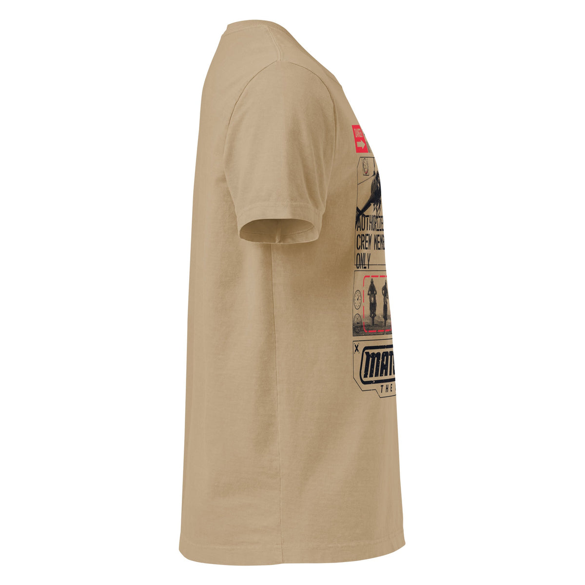 Matchbox The Movie You Better Buckle Up Tan T-shirt