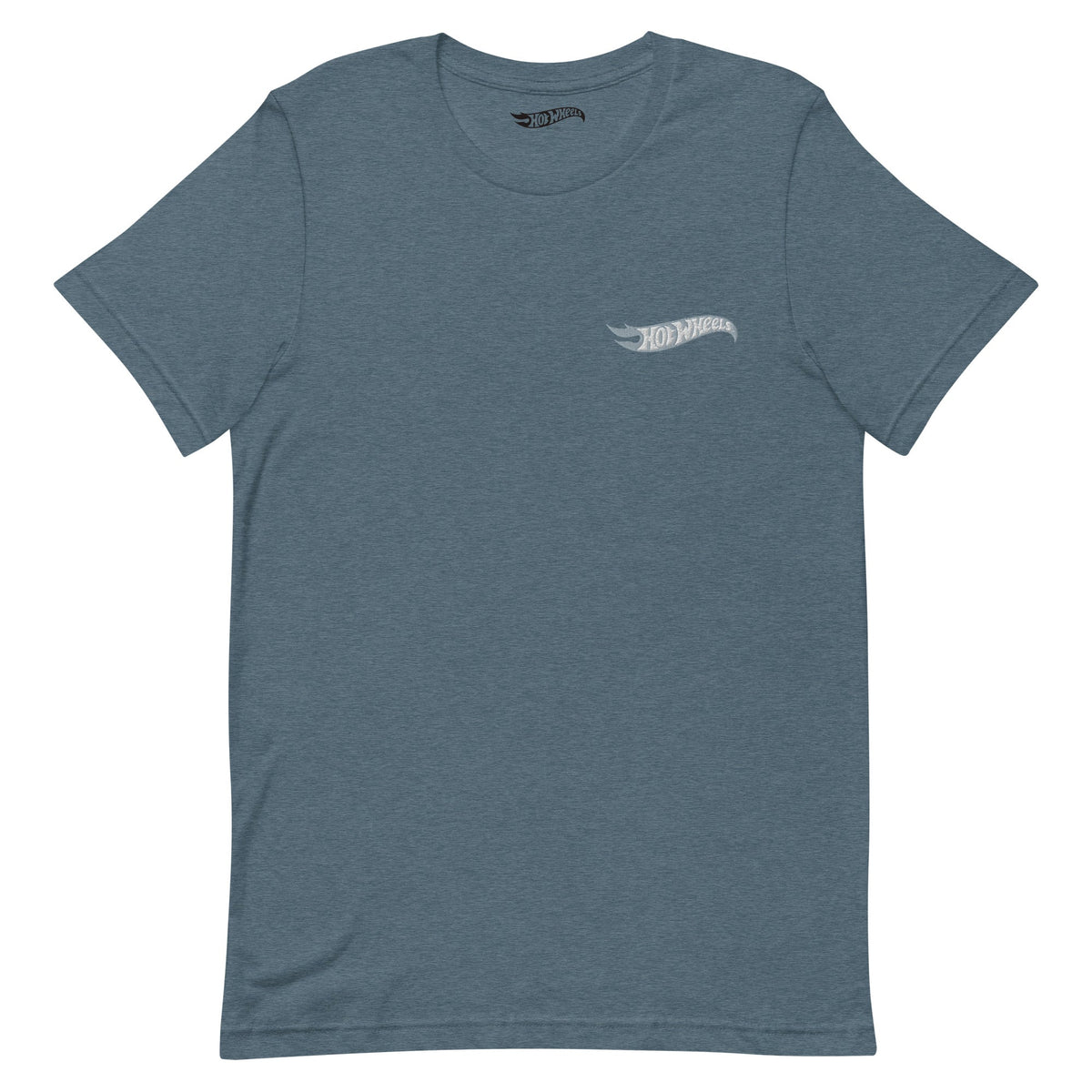 Hot Wheels Speed Shop Embroidered Blue T-Shirt